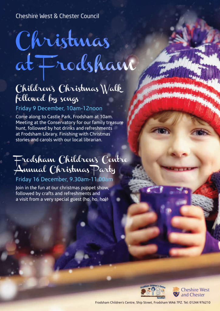 Christmas at Frodsham poster