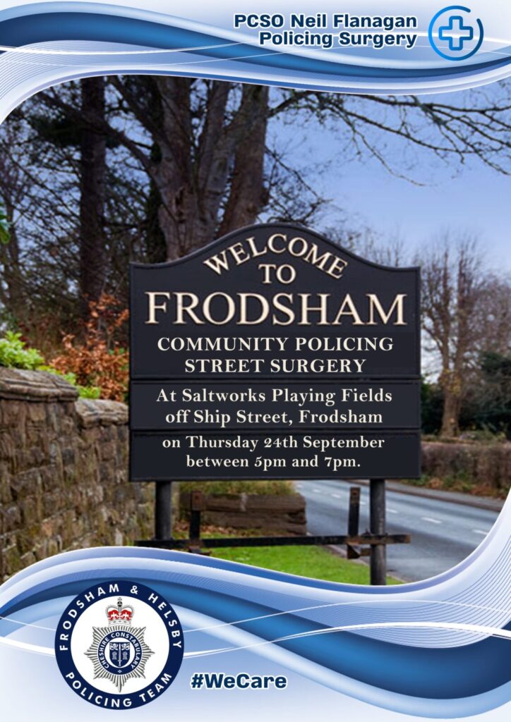 PCSO Street Surgery Poster