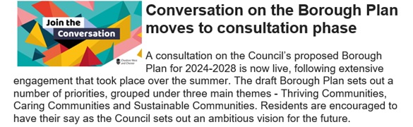 Borough Plan Consultation Phase