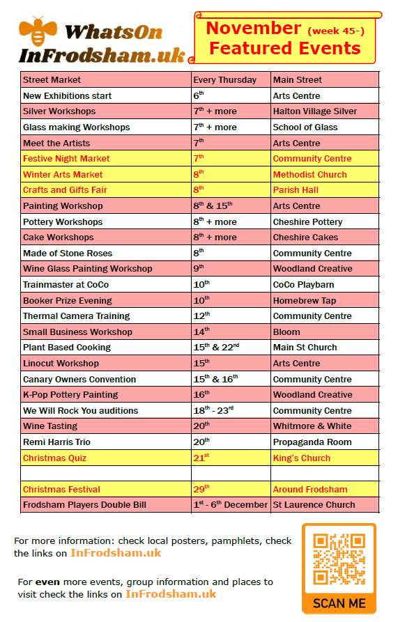 whats-on November wk 45