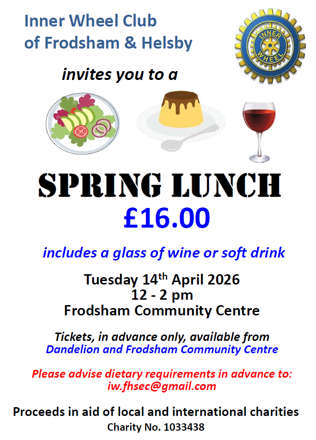 IW Spring Lunch Poster 14 04 2026
