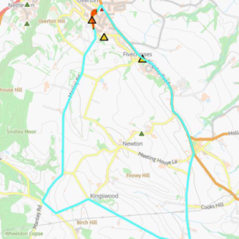 Manley Road closure diversion route 25 03 2026