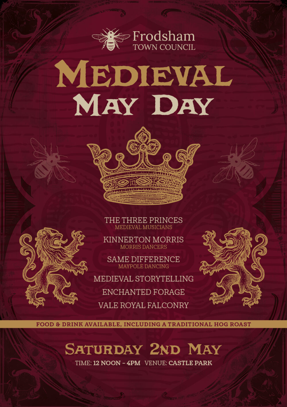 Medieval May Day A5 Flyer 02 05 2026