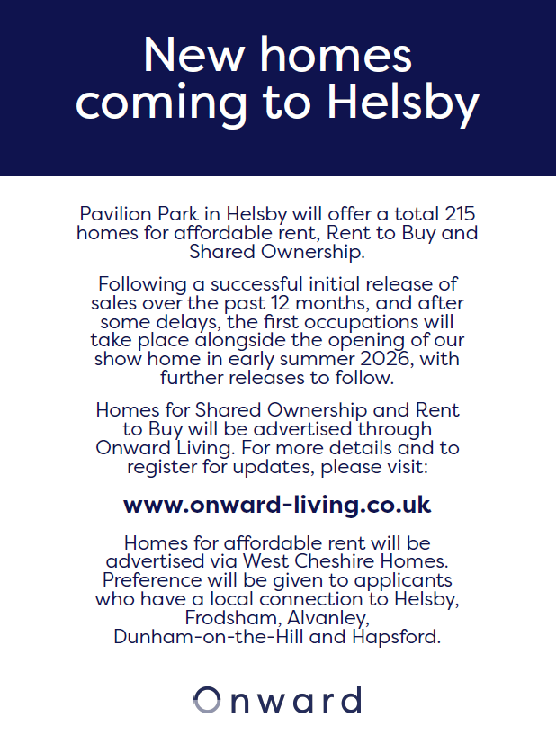 New homes coming to Helsby