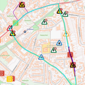 TRO22944.15037 Fluin Lane closure diversion route 08 05 2026