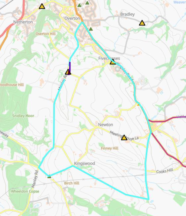 TRO23093.15290 Manley Road closure diversion route 22 05 2026