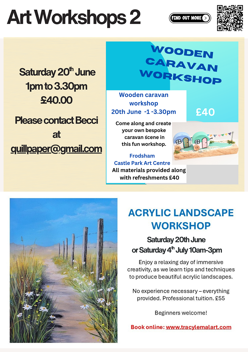 Castle Park Arts Centre June 2026 Newsletter