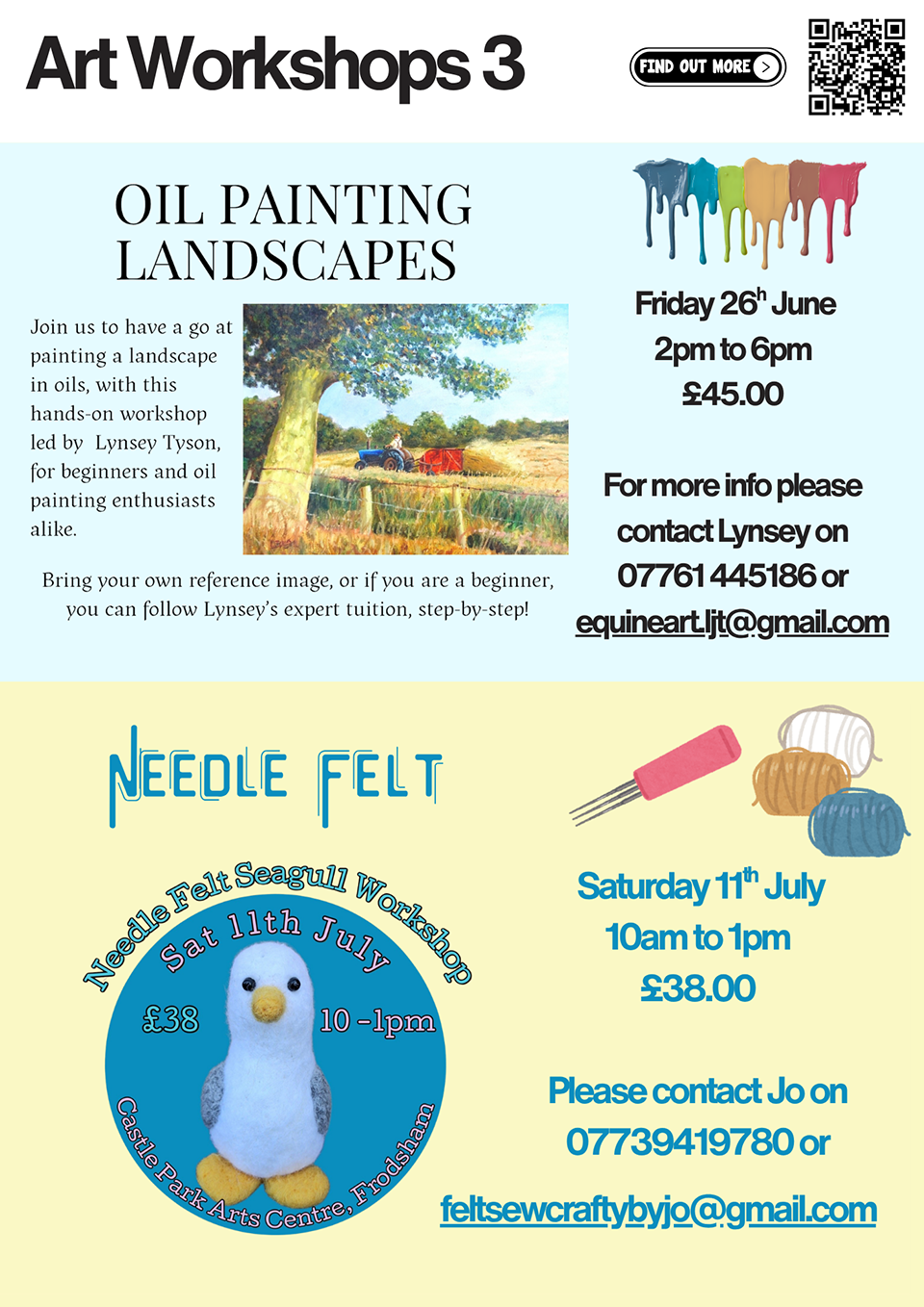 Castle Park Arts Centre June 2026 Newsletter