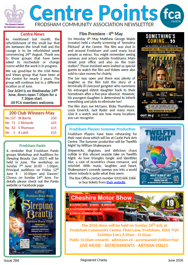 Centre Points Newsletter June 2026 pg1