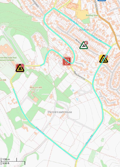 Bellemonte Rd closure diversion route 24 07 26