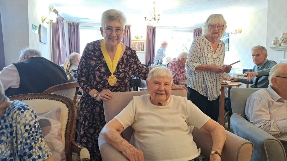 Resident Margaret 100 Birthday 06 07 26