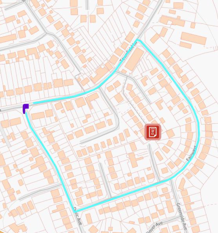 Doric Avenue closure diversion route TRO23772 24-08-2026