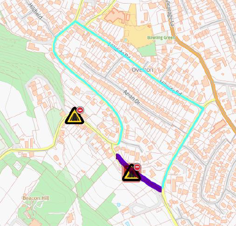 Penkemans Lane closure diversion route TRO23718.16569 07 08 26
