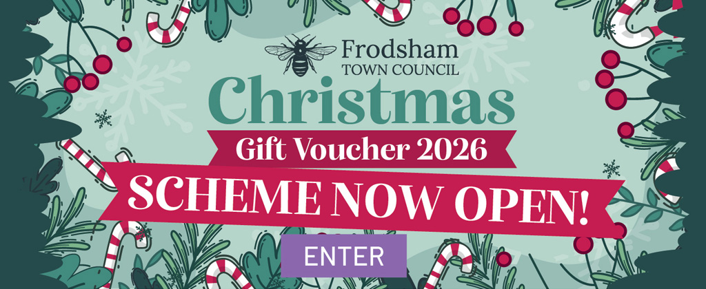 Frodsham Chrismas Voucher 2026 Banner Tease 3