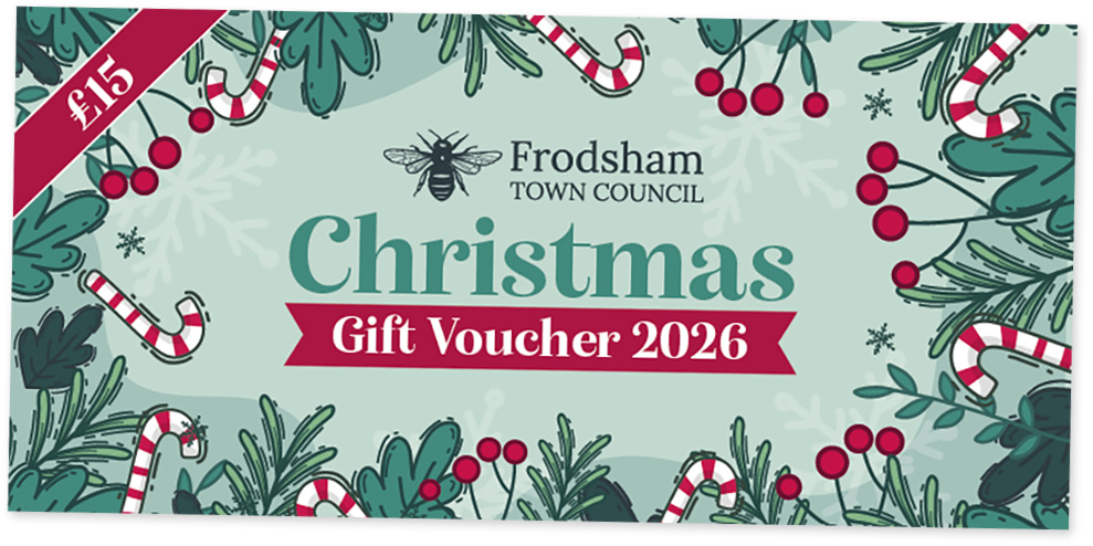 Frodsham Town Council Christmas Gift Voucher 2026