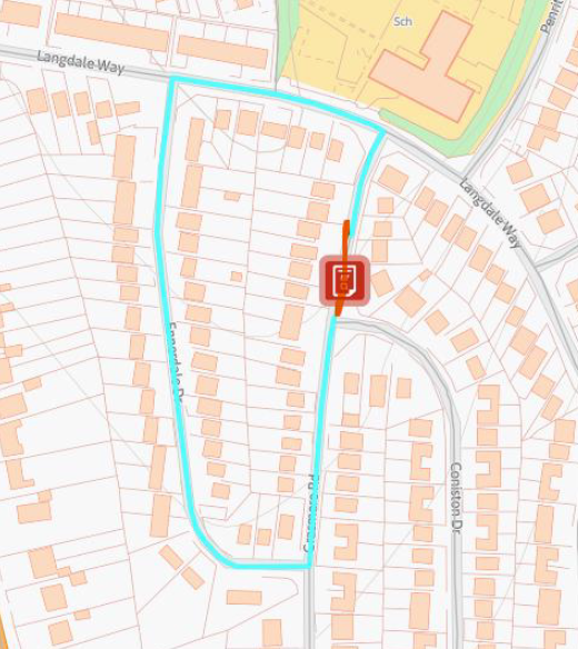 Grasmere Road closure diversion route TRO24476.17946 Fri 30 10 2026