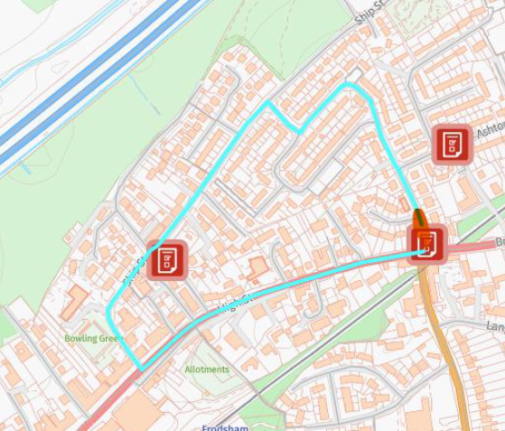 St Hildas Drive closure diversion route TRO24423.17841 23-10-26